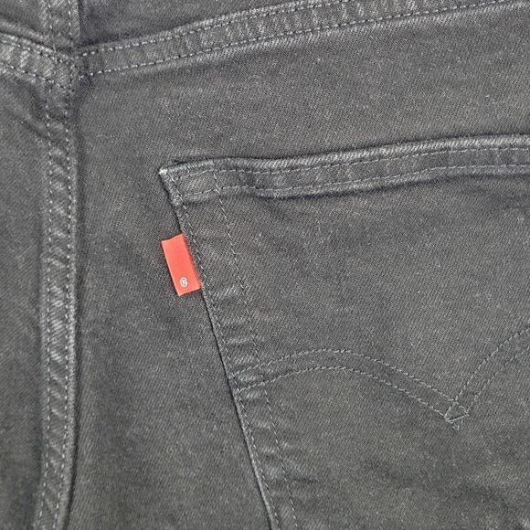 Levi's Men's Straight Jeans - Black - Picture 8 of 16